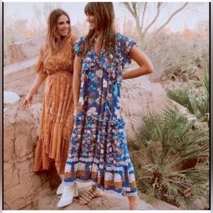 Spell & the gypsy wild bloom maxi dress size xl but can work for med-xl RARE